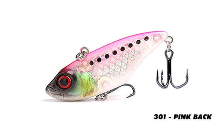 Pink & Turquoise Pine Wood Fishing Lure - 1350 West